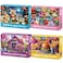 BraniacBits 4 Packs 100 Piece Puzzles for Adults Forest Animals Flower Shop Succulents Hamburgers Large Piece Puzzles for Seniors Adults Jigsaw Puzzle for Kids Ages 68 810 Learning Educational Puzzles