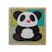 Ekoplay Pink Nosed Panda Wooden Puzzle 19 Pieces Jigsaw Puzzle Endangered Animals for Kids 3 Years and Above