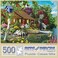 Bits and Pieces Large 500 Piece Jigsaw Puzzle for Adults Cabin on The Lake Designed by Artist Alan Giana Completed Puzzle Size 18 x 24
