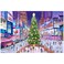 Tektalk 1000 Piece Wooden Puzzle Jigsaw Puzzle for Teens Adults Times Square in Christmas