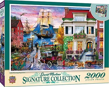 Masterpieces MasterPieces 2000 Piece Jigsaw Puzzle for Adults Family Or Youth Early Morning Departure 39x27