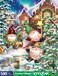 Springbok Gnome Village 500 Piece Holiday Jigsaw Puzzle Made in The USA with Unique Precision fit Pieces for a Great Puzzling Experience