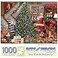Bits and Pieces 1000 Piece Christmas Jigsaw Puzzle for Adults Christmas Joy by Bigelow Illustrations Santa Puzzle with Unique Random Cut Pieces 20 x 27 Puzzle Made from Recycled Materials