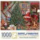 Bits and Pieces 1000 Piece Christmas Jigsaw Puzzle for Adults Christmas Joy by Bigelow Illustrations Santa Puzzle with Unique Random Cut Pieces 20 x 27 Puzzle Made from Recycled Materials