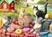 Mulic 300 Piece Puzzles for Adults Jigsaw Puzzles for Kids Seniors Picnic Kittens and Donut