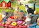 Mulic 300 Piece Puzzles for Adults Jigsaw Puzzles for Kids Seniors Picnic Kittens and Donut