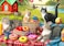 Mulic 300 Piece Puzzles for Adults Jigsaw Puzzles for Kids Seniors Picnic Kittens and Donut
