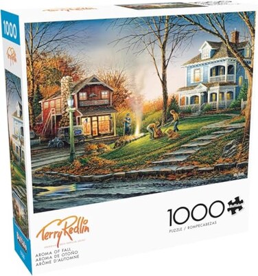 Buffalo Games Terry Redlin Aroma of Fall 1000 Piece Jigsaw Puzzle Festive Puzzle for Adults PrecisionCut Pieces Autumn Artwork and Hours of Relaxing Fun