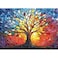 Blueforest Puzzles for Adults 1000 Pieces Stained Glass Tree of Life Puzzle for Adults Colorful Mosaic Jigsaw Puzzles 1000 Pieces with Letters on Back Hard Impossible Difficult Challenging Family Puzz
