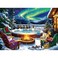 MINIWAN 500 Piece Winter Northern Lights Cozy Cabin Jigsaw Puzzle