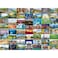 BenBen 1000 Piece Puzzle for Adults Iconic America 56 USA Landmarks Travel Landscape Puzzle Including National Parks Jigsaw Puzzles with Letters or Patterns on Back