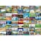 BenBen 1000 Piece Puzzle for Adults Iconic America 56 USA Landmarks Travel Landscape Puzzle Including National Parks Jigsaw Puzzles with Letters or Patterns on Back