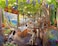 Springbok Vineyard Porch 1000 Piece Jigsaw Puzzle for Adults Oceanside Winery Unique Cut Pieces Made in USA