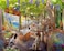 Springbok Vineyard Porch 1000 Piece Jigsaw Puzzle for Adults Oceanside Winery Unique Cut Pieces Made in USA