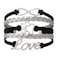 Infinity Collection Paw Bracelet For Women Paws Love Infinity Bracelet Gift for Dog Cat Lovers and Owners