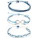 Softones VSCO String Wave Bracelets for Women Handmade Colorful Waterproof Adjustable Braided Beach Bracelet Set for Women