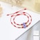 UNGENT THEM Evil Eye Bracelets Mal De Ojo Red String Kabbalah Protection Back to School Mommy and Me Bracelet for Women Men