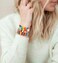 XOCARTIGE 4PCS Tile Bracelet for Women Style A