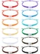 Yinkin Cross Bracelets Bulk for Kids Teens Adjustable Christian Friendship Bracelets for Sunday School Easter GiftsMulticolor