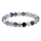 AD Beads Natural Gemstone Round Beads Stretch Bracelet Healing Reiki 8mm Grade A Fluorite