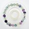AD Beads Natural Gemstone Round Beads Stretch Bracelet Healing Reiki 8mm Grade A Fluorite