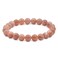 AD Beads Natural Gemstone Round Beads Stretch Bracelet Healing Reiki 8mm Sunstone