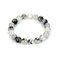 Adabele Real Natural Black Rutilated Quartz Gemstone Beaded Bracelet 8 Inch Stretch Bracelet Chakra Healing Crystal Stone Birthday Gift GB10C57