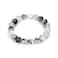 Adabele Real Natural Black Rutilated Quartz Gemstone Beaded Bracelet 8 Inch Stretch Bracelet Chakra Healing Crystal Stone Birthday Gift GB10C57
