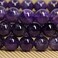 Angelstones Handmade Natural Amethyst Healing Gemstone 8mm Round Beads Stretch Crystal Bracelet 7 Inch Unisex