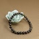 Angelstones Handmade Natural Dragon Blood Jasper Healing Gemstone 6mm Round Beads Stretch Crystal Bracelet 7 Inch Unisex