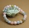 Angelstones Handmade Natural Morganite Beryl Aquamarine Healing Gemstone 8mm Round Beads Stretch Crystal Bracelet 7 Inch Unisex