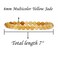 Angelstones Handmade Natural Multicolor Yellow Jade Healing Gemstone 6mm Round Beads Stretch Crystal Bracelet 7 Inch Unisex