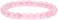 Angelstones Handmade Natural Rose Quartz Healing Gemstone 8mm Round Beads Stretch Crystal Bracelet 7 Inch Unisex