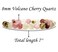 Angelstones Handmade Natural Volcano Cherry Quartz Healing Gemstone 8mm Round Beads Stretch Crystal Bracelet 7 Inch Unisex