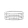 Badu silver Bracelet stack for Women silver Plated Beaded Bracelets Gold Stretch Bead Ball stack Set Adjustable Jewelry