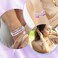 Besydec Preppy Friendship Beaded BraceletsPurple Sufer Heish Stackable Stretch Bracelet for WomenAesthetic JewelryElastic String Bracelets Pack