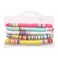 boderier Heishi Bracelet Set Stack Rainbow Vinyl Disc Bead Surfer Stretch Bracelet Summer Beach Bracelet Jewelry 5