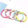 boderier Heishi Bracelet Set Stack Rainbow Vinyl Disc Bead Surfer Stretch Bracelet Summer Beach Bracelet Jewelry 5