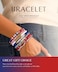 CCINPPY Friendship Bracelets Trendy Heishi Clay Bead Bracelets Stack Gold Beaded Stretch Bracelets for Women Boho Stackable Bracelets Bulk Cute Preppy Jewelry Red White Blue