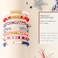 CCINPPY Friendship Bracelets Trendy Heishi Clay Bead Bracelets Stack Gold Beaded Stretch Bracelets for Women Boho Stackable Bracelets Bulk Cute Preppy Jewelry Red White Blue