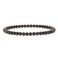 Cherry Tree Collection Small Medium Large Sizes Gemstone Beaded Bracelets For Women and Men 4mm Round Beads Black Tourmaline Small
