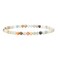 Cherry Tree Collection Amazonite MultiColor Bracelet 4mm Round Beads S