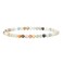Cherry Tree Collection Amazonite MultiColor Bracelet 4mm Round Beads S