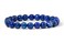 Cherry Tree Collection Blue Fire Faceted Agate Bracelet 8mm Round Bead 7