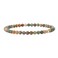 Cherry Tree Collection Indian Agate Bracelet 4mm Round Beads Small