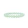 Cherry Tree Collection Natural Semi Precious Gemstone Beaded Stretch Bracelet 8mm Round Beads 7 Prehnite