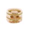 Elegance 11 designs Heishi Beaded Bracelets For Women Boho Polymer Clay Pink Surfer Stackable Beads Bracelet Summer Beach Jewelry Set