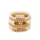 Elegance 11 designs Heishi Beaded Bracelets For Women Boho Polymer Clay Pink Surfer Stackable Beads Bracelet Summer Beach Jewelry Set