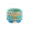 Elegance 11 designs Turquoise Heishi Beaded Bracelets For Women Polymer Clay Blue Surfer Stackable Beads Boho Turquoise Bracelet Summer Beach Jewelry Set
