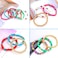 FAERLIIRY Preppy Beaded Bracelets Heishi Stretch Bracelets for Women Polymer Clay Stackable Charm Summer Bracelet Sufer Beach Bracelet Preepy Jewelry9PCS